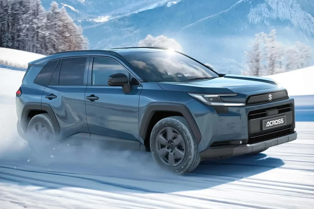 سوزوكي أكروس 2026: SUV هجينة بقوة أوروبية وروح يابانية 1 سوزوكي أكروس 2026 فى السعودية