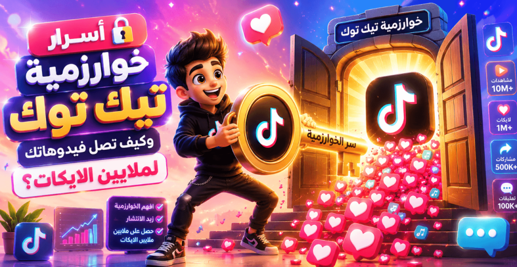 أسرار خوارزمية تيك توك وكيف تصل فيديوهاتك لملايين الايكات؟